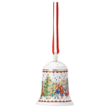 Hutschenreuther Porzellanglocke Weihnachtsglocke 23 Porzellanglocke, 7 C im Sale